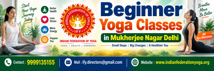 eginner Yoga Classes in Mukherjee Nagar Delhi