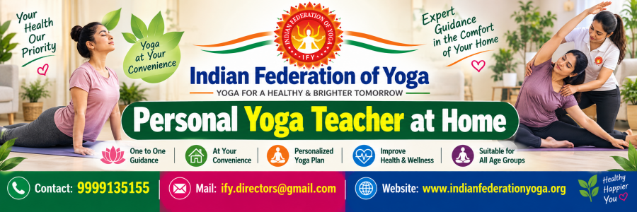 yoga teacher for home india