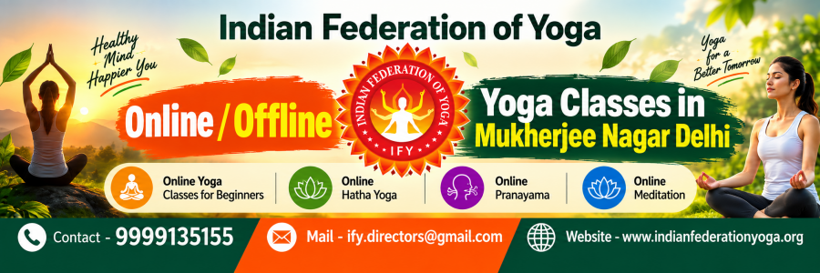 morning yoga classes Mukherjee Nagar