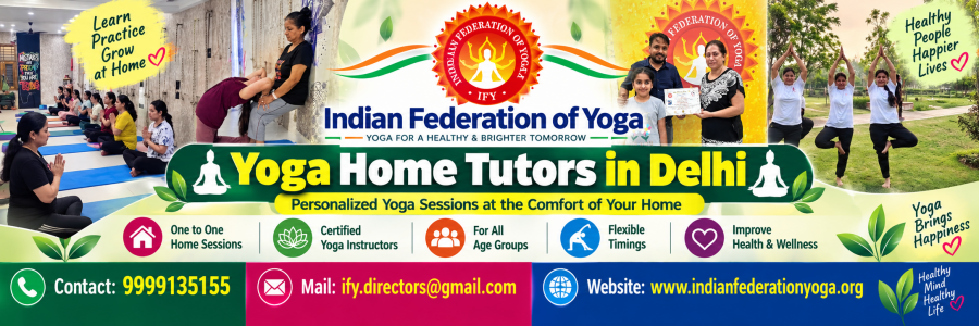 one to one yoga classes at home Delhi