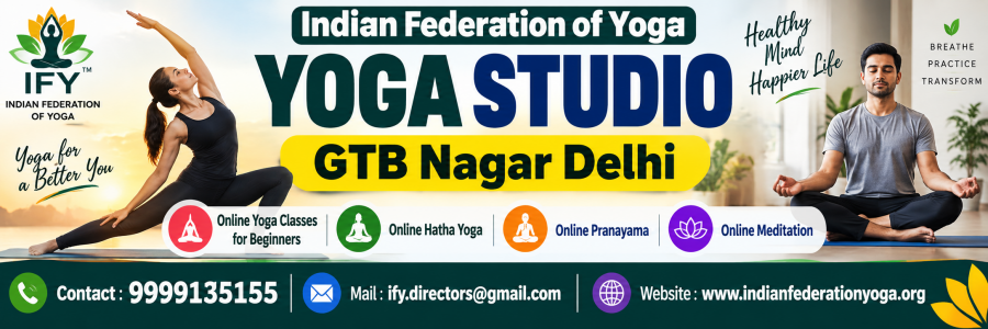 yoga classes near gtb nagar delhi